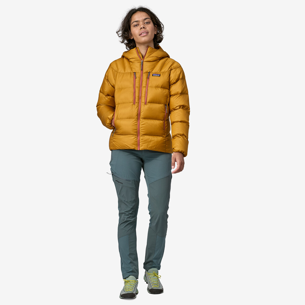 Fitz Roy Daunenhoodie für Damen