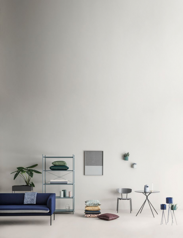 Ferm Living Turn Sofa bank Wool 2-zits hallingdal brown