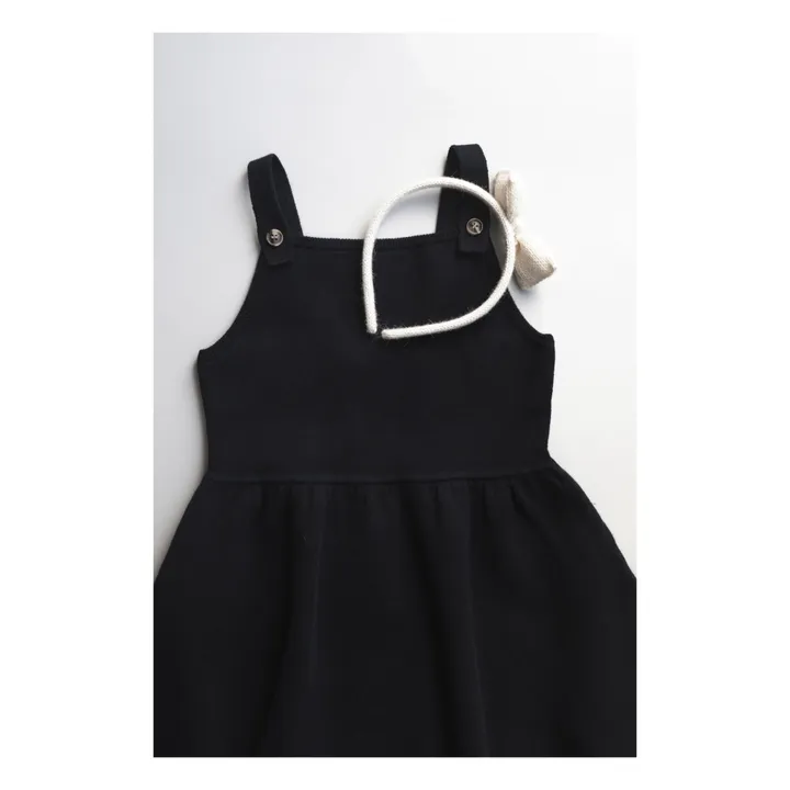 Holmm Robe Coton Cachemire Kaya | Bleu marine