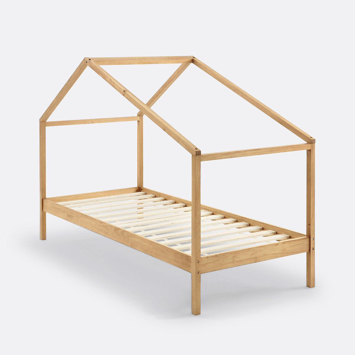LA REDOUTE INTERIEURS<br>Cama Caban em pinho maciço com estrado de ripas Spidou