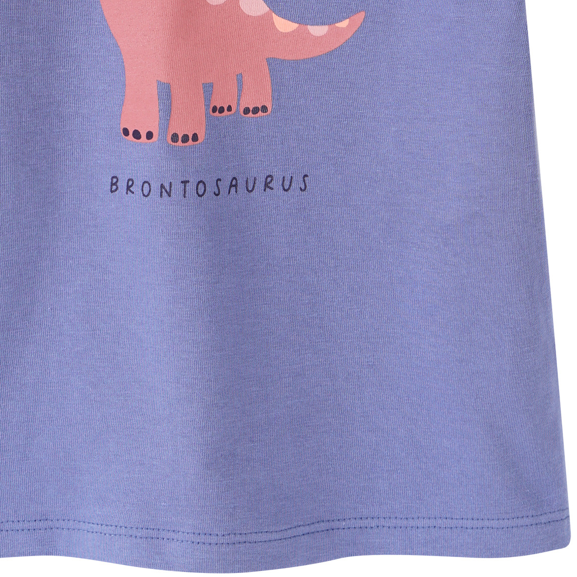 Topomini Baby T-Shirt mit Dino-Motiv lila