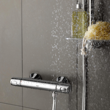 Grohe thermostatische douchekraan Precision Trend New - chroom 12 cm