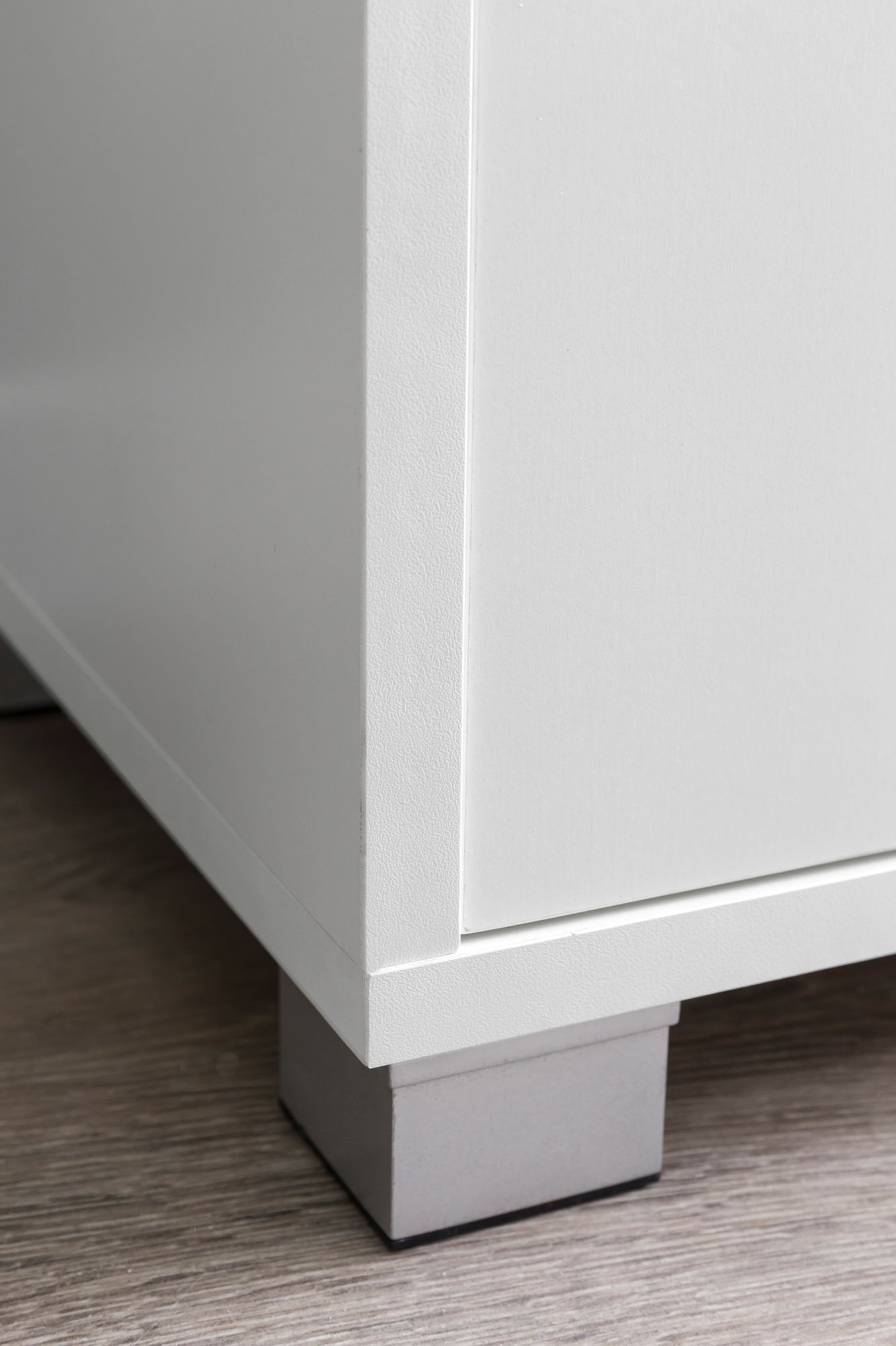 FineBuy Waschbeckenunterschrank FB51390 weiß Badschrank Waschtisch Unterschrank