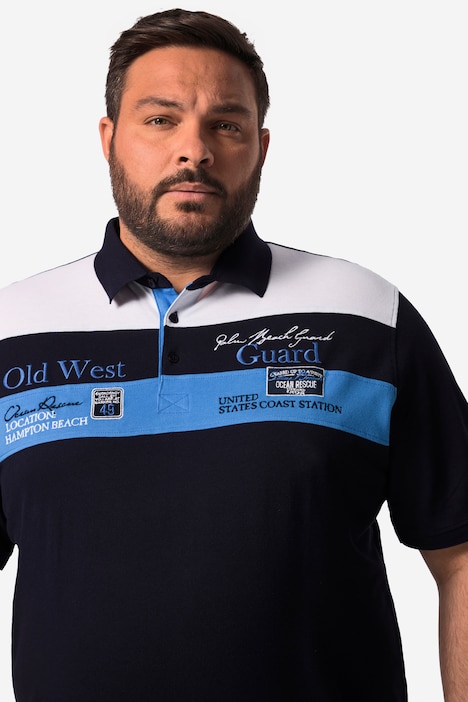 Boston Park Poloshirt, Halbarm, farbige Streifen, bis 72/4