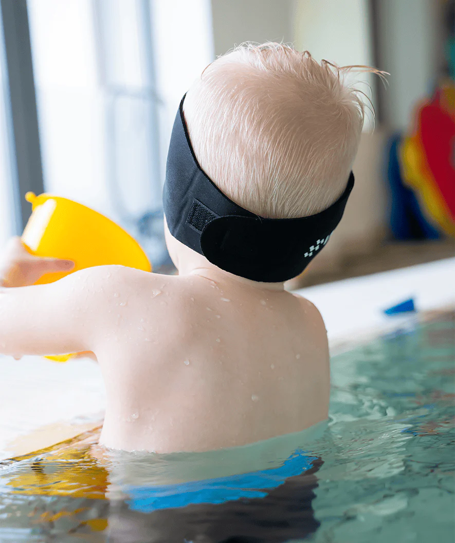 Watery earband til børn - Raider - Mørkeblå