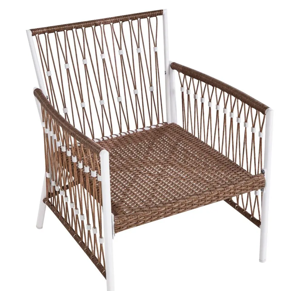 LEVICO - Balkonset - Wit - Aluminium
