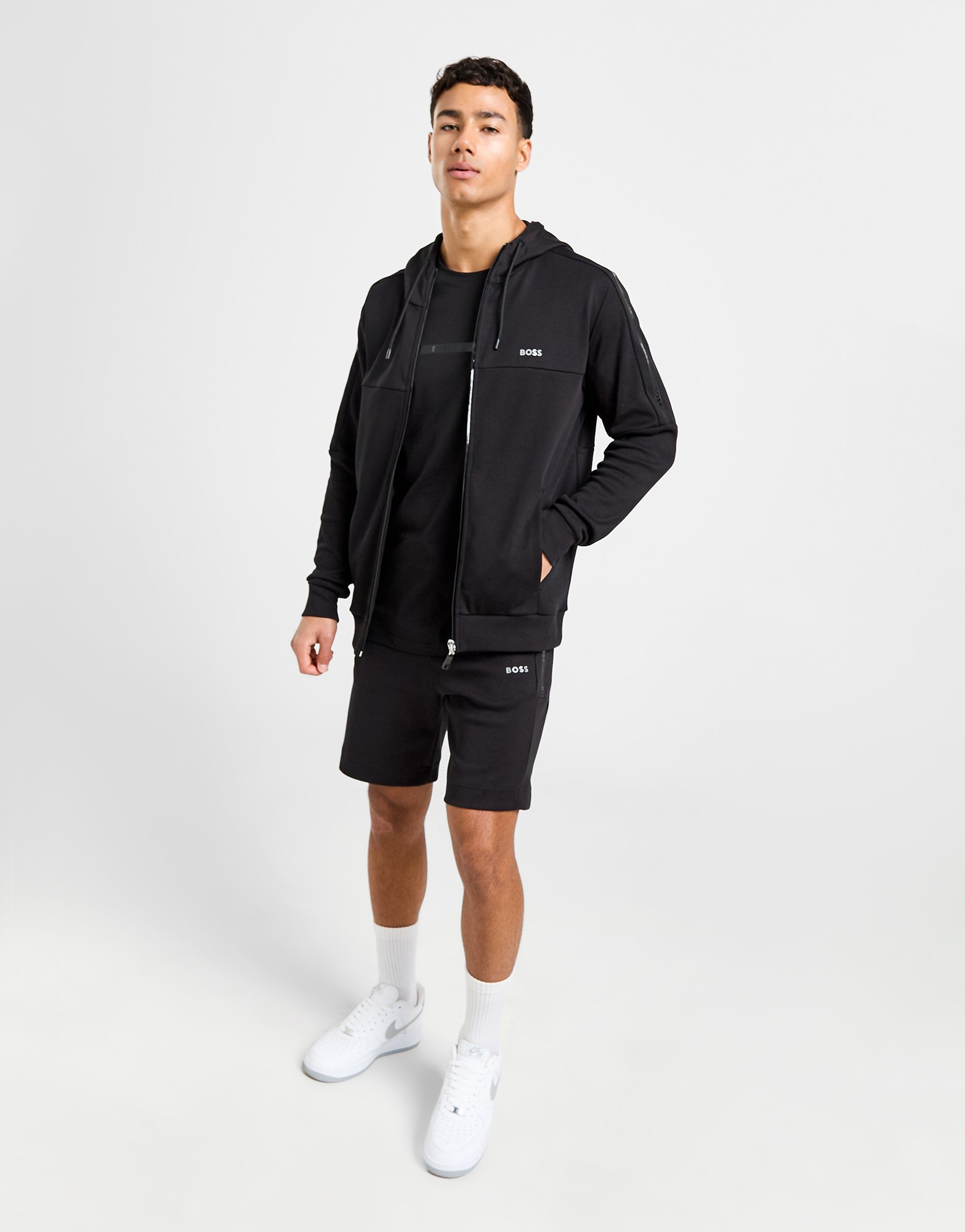 BOSS Sweat à Capuche Repeat Saggy Homme