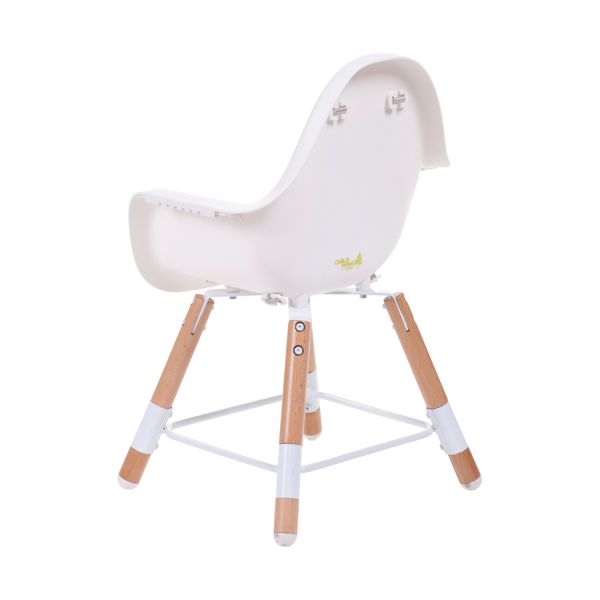Childhome Evolu 2-in-1 Kinderstoel Naturel / Wit