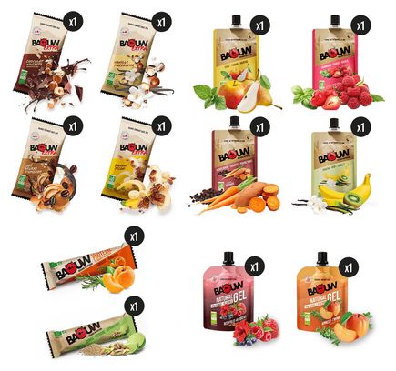 Coffret Expérience Baouw (4 barres Extra   4 purées   2 gels   2 barres)