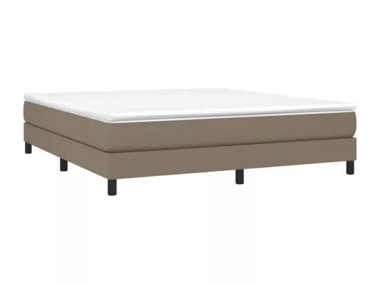 Sommier à lattes de lit Taupe 180x200 cm Tissu