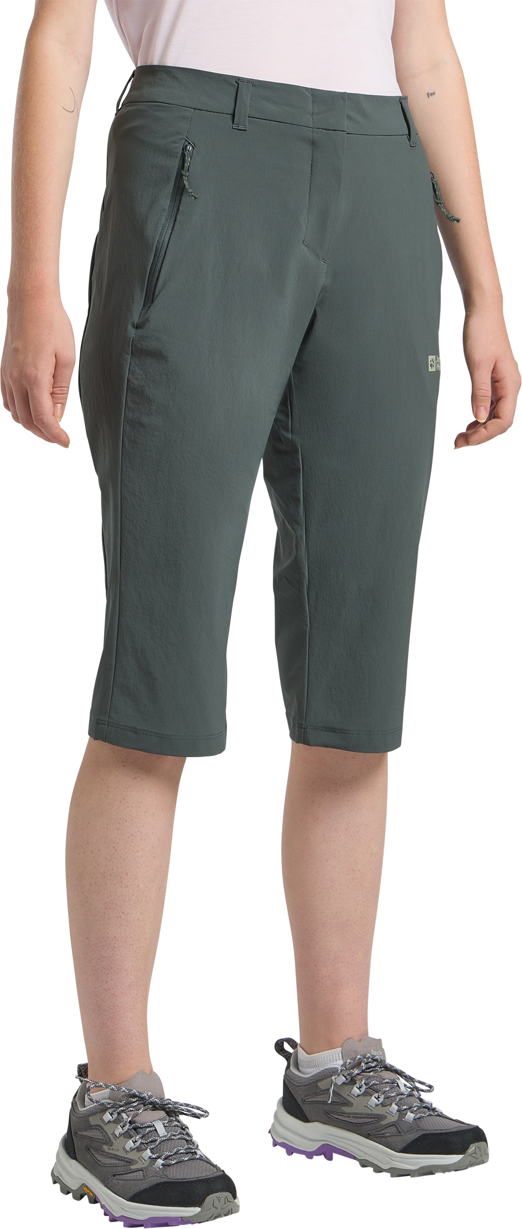 Jack Wolfskin 3/4-Hose »HIKEOUT«  Atmungsaktiv, schnell trocknend, wasserabweisend