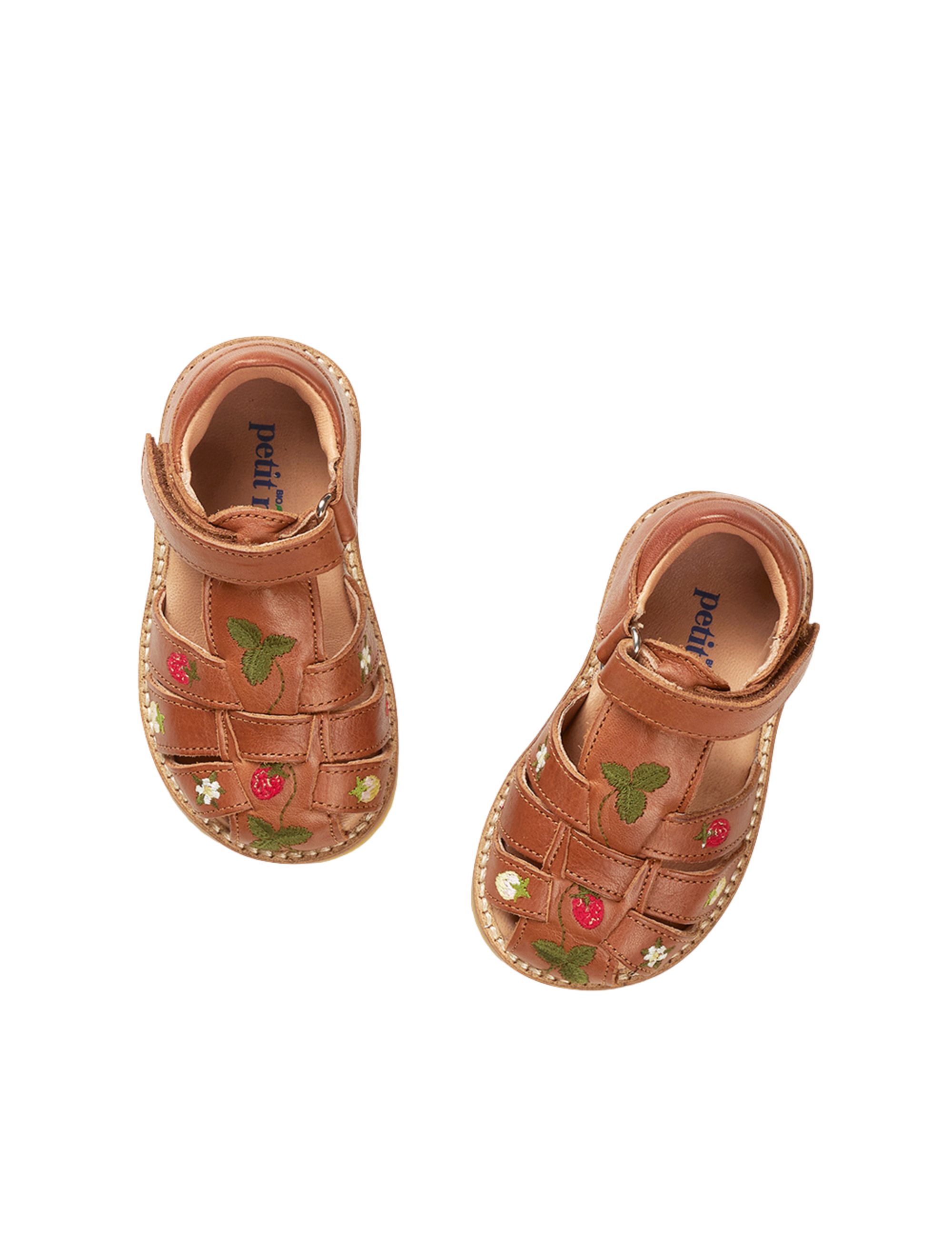 Wild Strawberries Classic sandal - Cognac