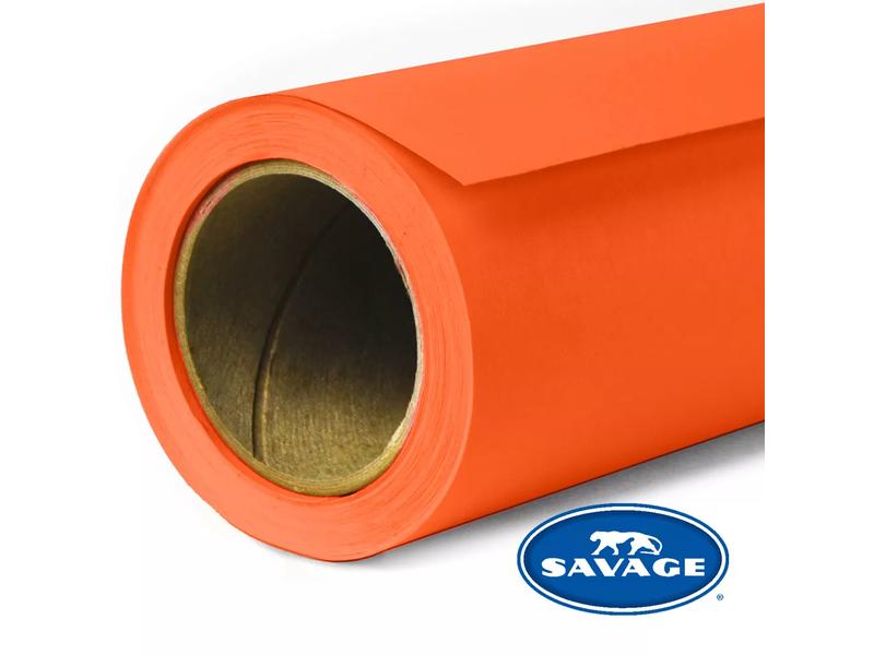 Savage Hintergrund Papier 2.72 x 11m Tangelo Das Hintergrundpapier von Savage