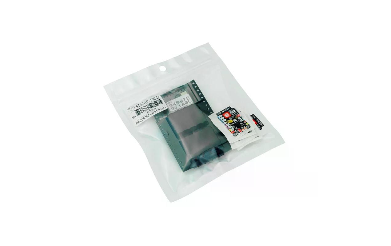 Entwicklerboard M5Stamp Pico, 5 StückUltra kompaktes Entwicklerboard mit Xtensa 32-Bit LX6 Prozessor