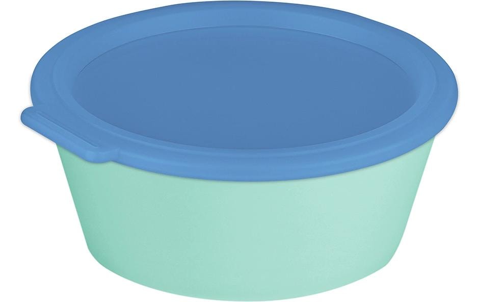 Schale Nora Box 18.8 cm, 1 Stück, Sweet Green/Strong BlueSchale mit Deckel
