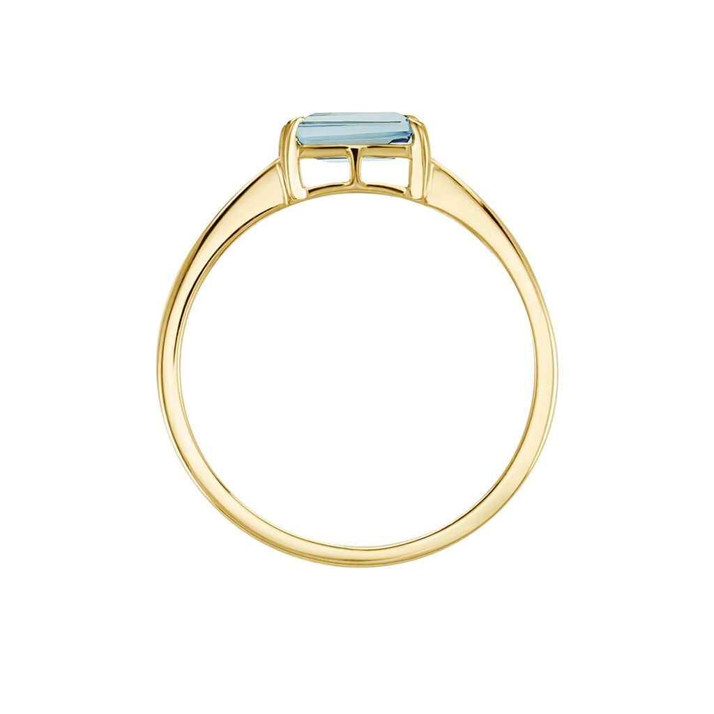 Bague Nottingham Or Jaune Topaze