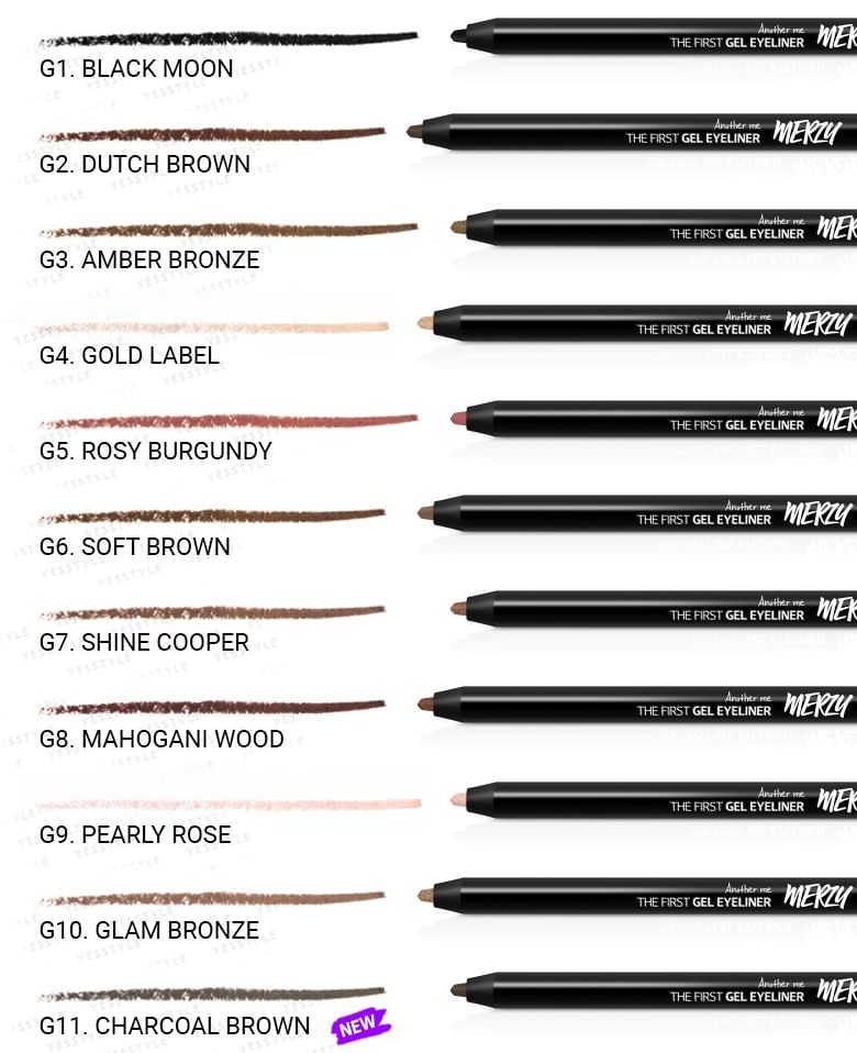MERZY - De eerste gel eyeliner - 14 kleuren
