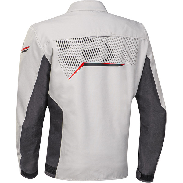 Ixon - Blouson Slash Light Gris Clair / Anthracite / Rouge