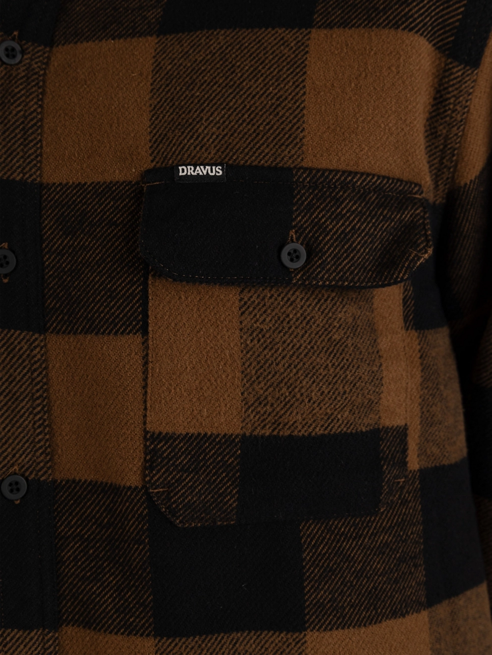 Dravus Essential Shirt brown