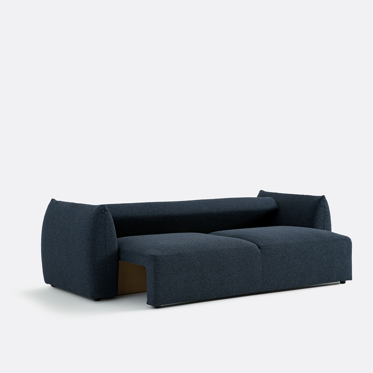 LA REDOUTE INTERIEURS<br>Sofá-cama de 3 lugares em tecido atoalhado fino, Edith
