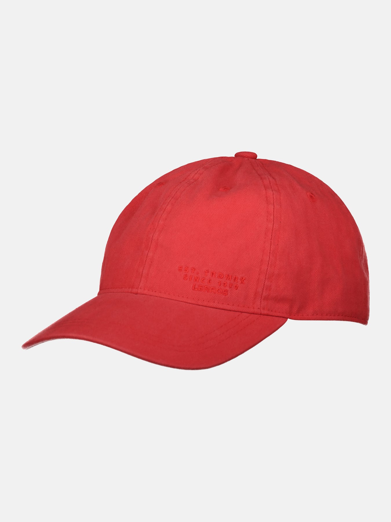Cap mit Fischgratstruktur