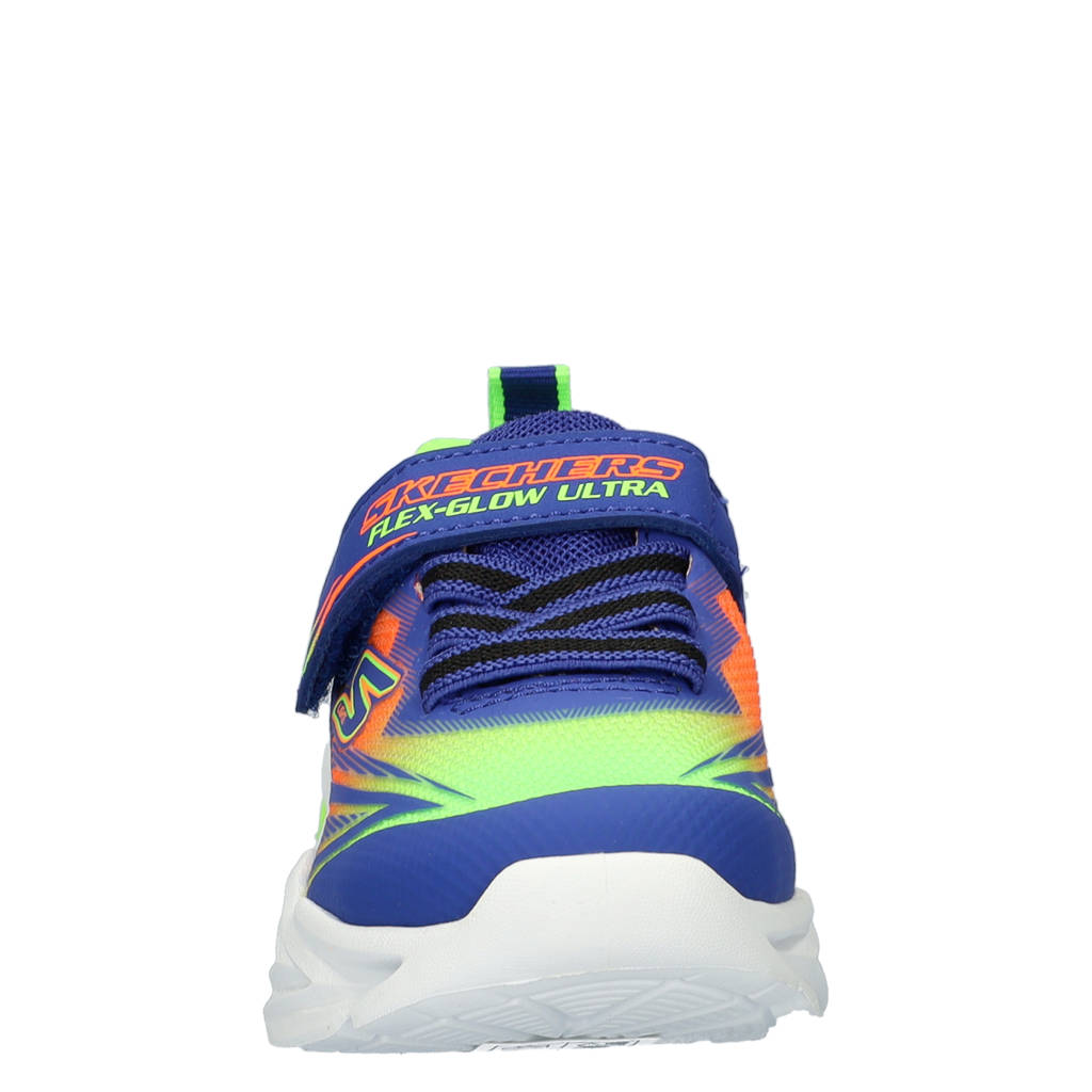 Skechers S Lights Flex-Glow Ultrachunky sneakers met lichtjes blauw