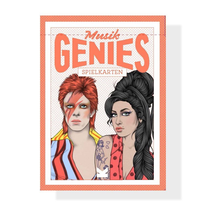 Laurence King Verlag Musik-Genies Spielkarten