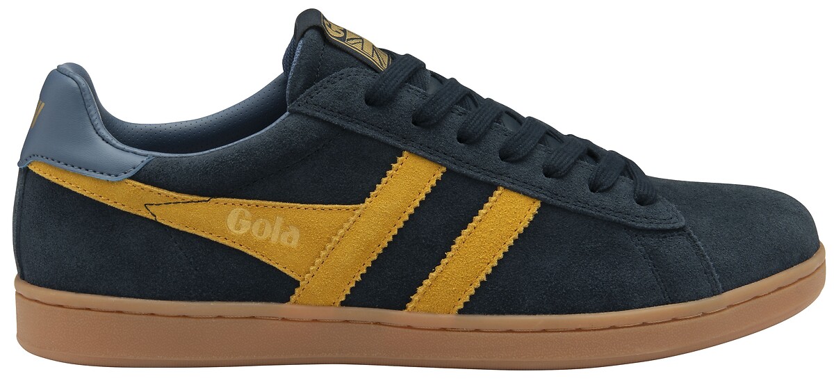 GOLA<br>Tênis de couro Equipe II Camurça