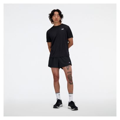 Short splité New Balance RC 3in Noir Homme
