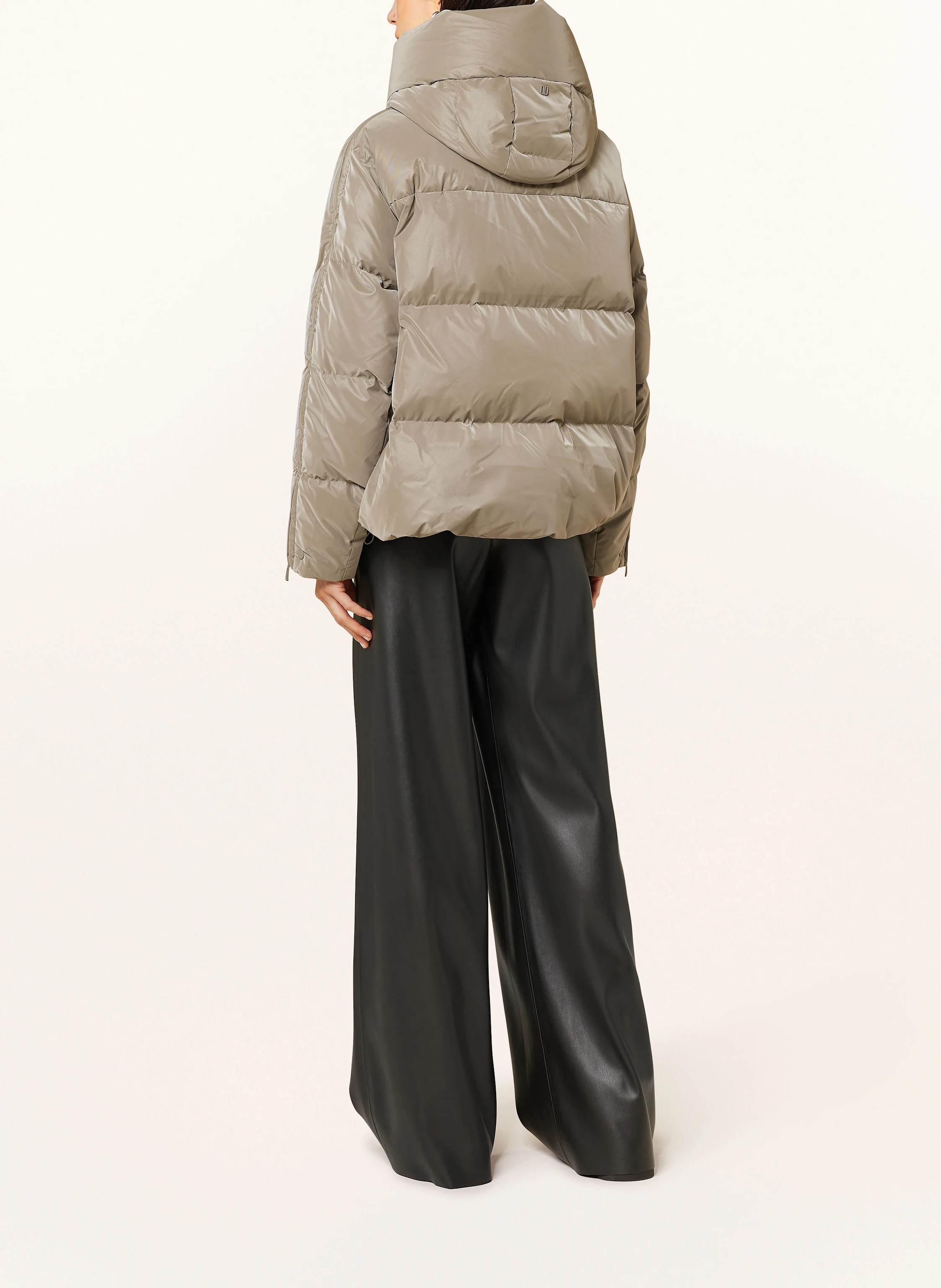 DUNO Oversized-Daunenjacke NAOKO mit abnehmbarer Kapuze