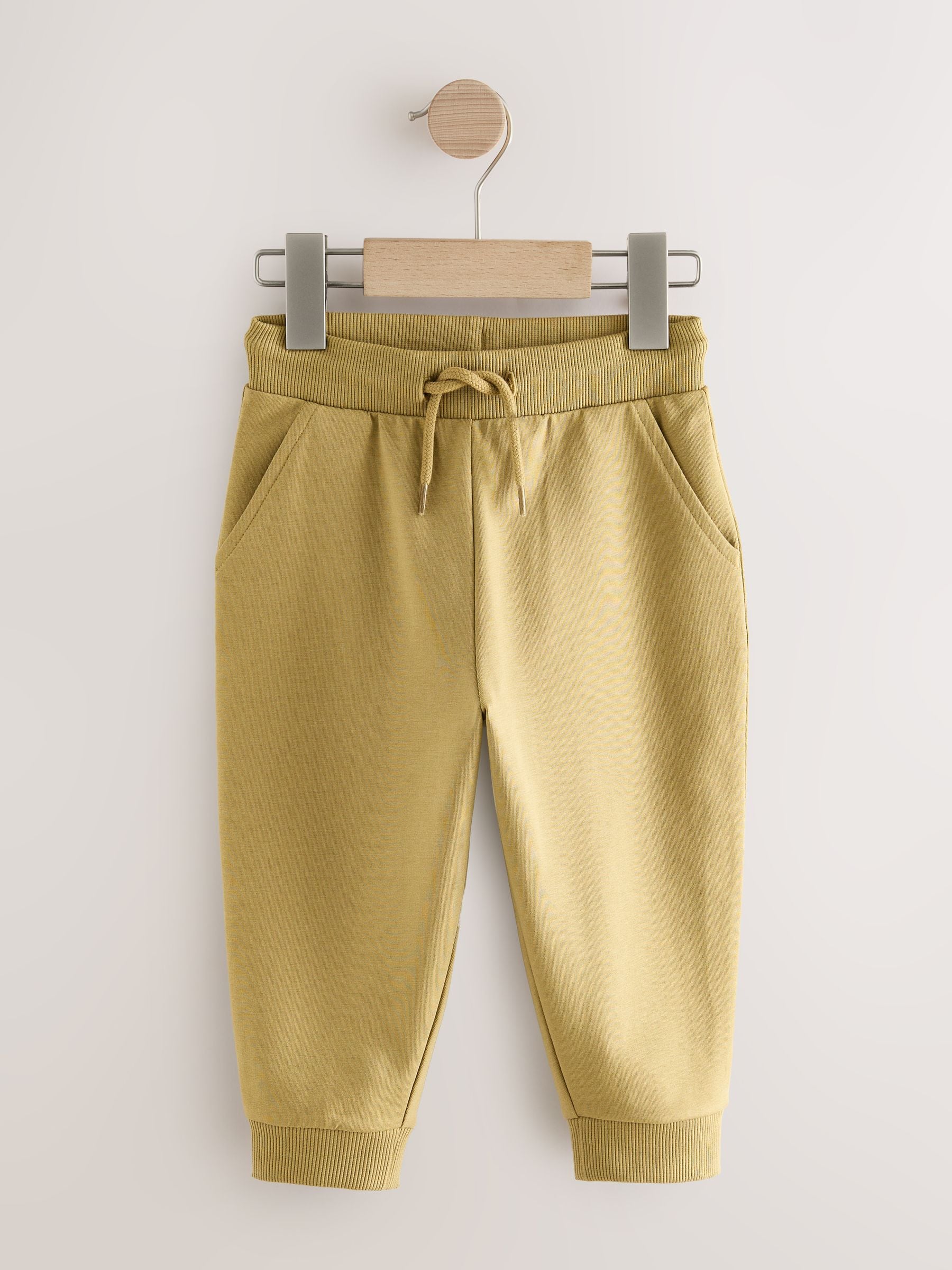 Kakigroen/blauw/rood - Verpakking van 5 joggingbroeken (3mnd-7jr)