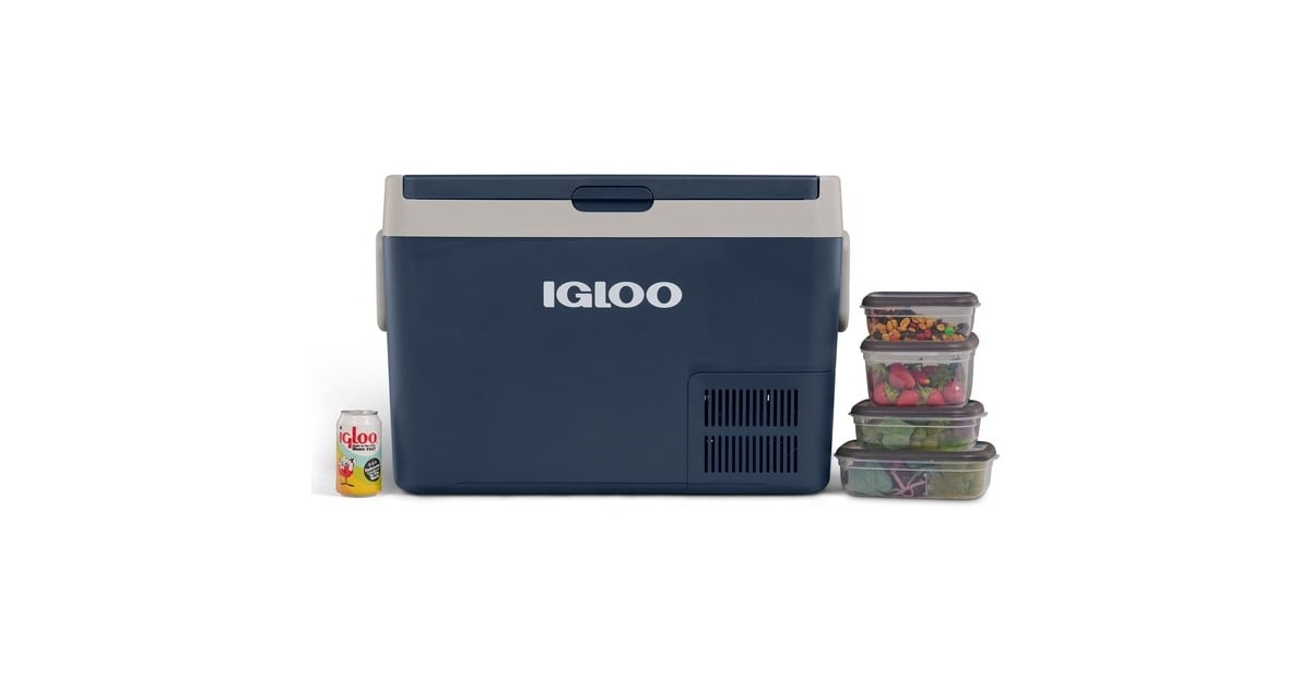 IglooICF60 AC/DC met compressor koelbox  (Blauw, 59 liter)