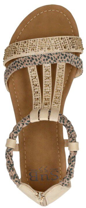 Sub55 Sandalen Plat beige