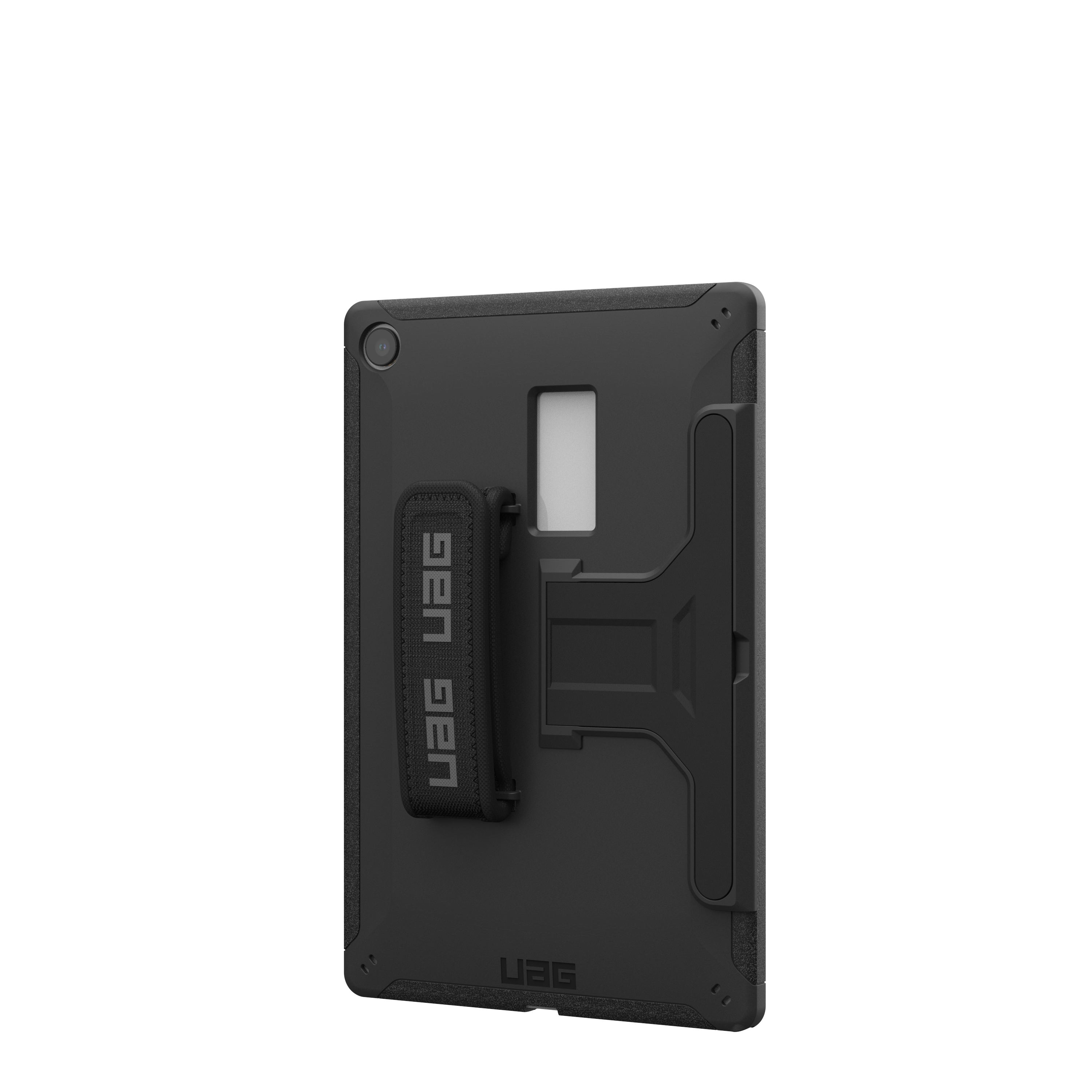 Samsung Galaxy Tab A11  Plus / A9  Plus Outdoor Schutz Hülle Back Cover Scout   Kickstand   Apple Pencil Halterung (224450114040) - Schwarz