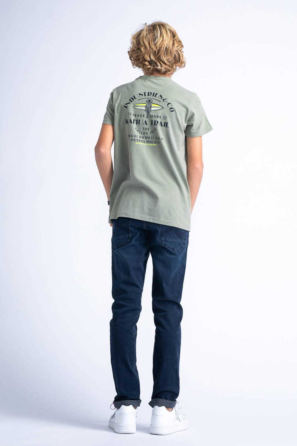 Petrol Industries T-shirt kaki