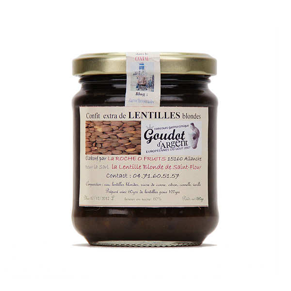 Confit extra de lentilles blondes