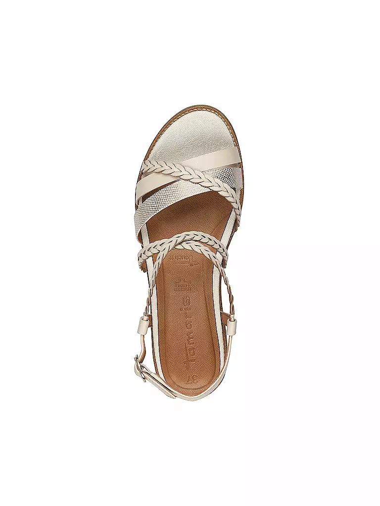 TAMARIS Sandalen creme