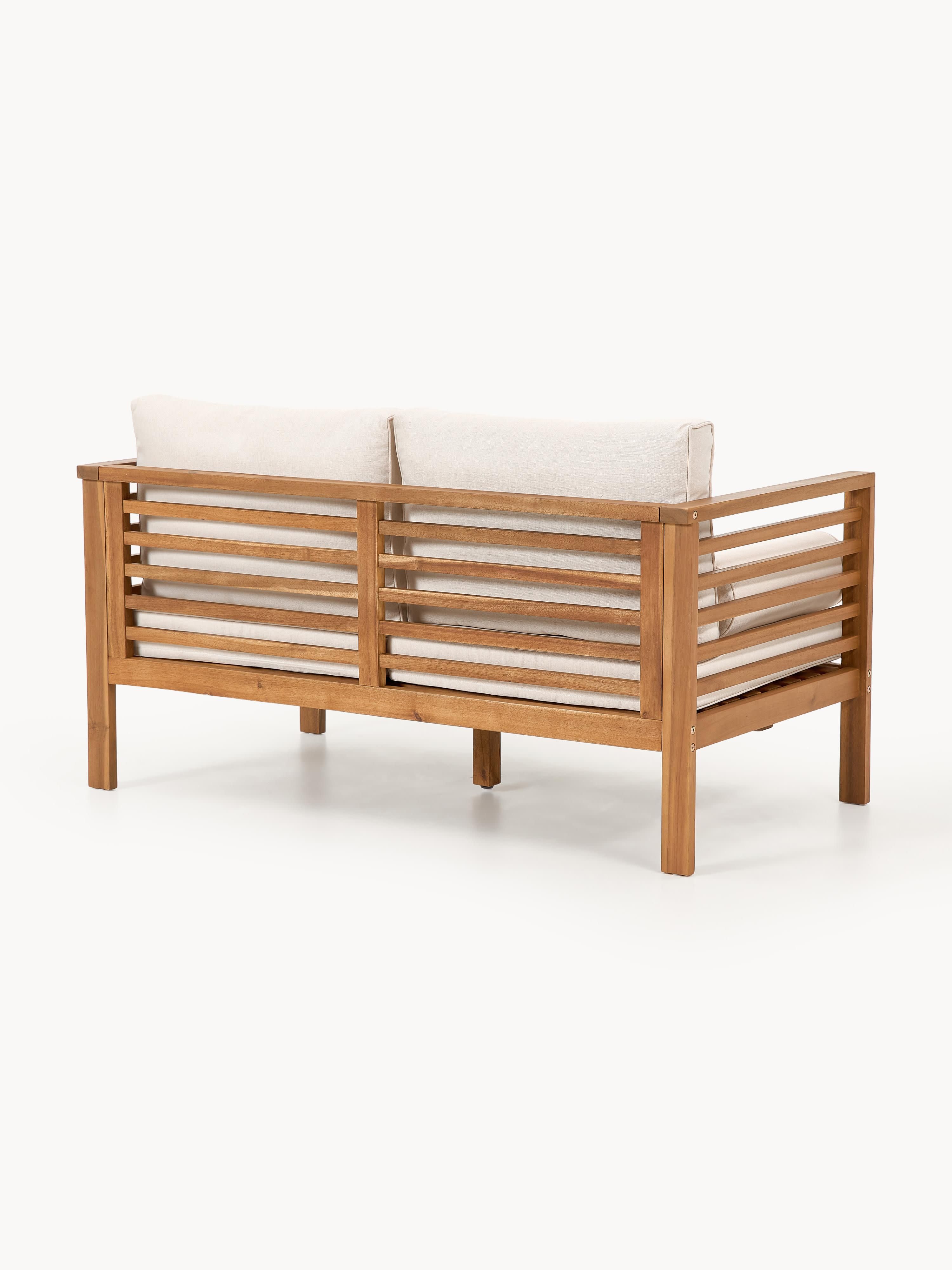 Tuin loungebank Bo (2-zits) van acaciahout