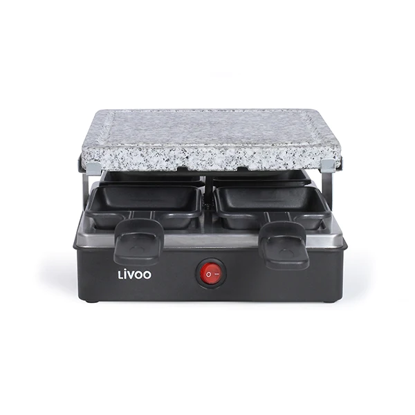 Appareil à raclette 4 personnes 600 W Livoo