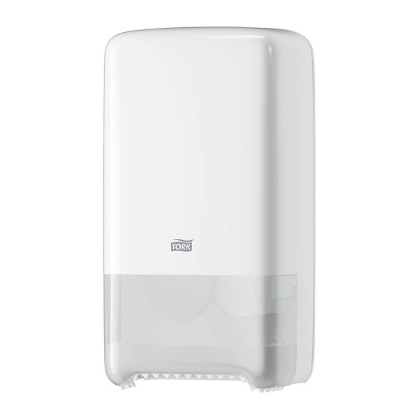 Distributeur papier toilette Tork Twin pour rouleaux Mid-size T6