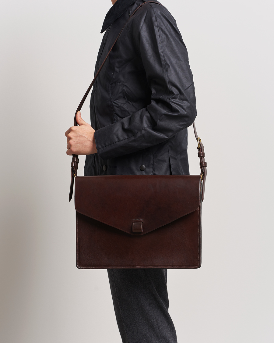 Tärnsjö Garveri Messenger Bag 3-In-1 Dark Brown