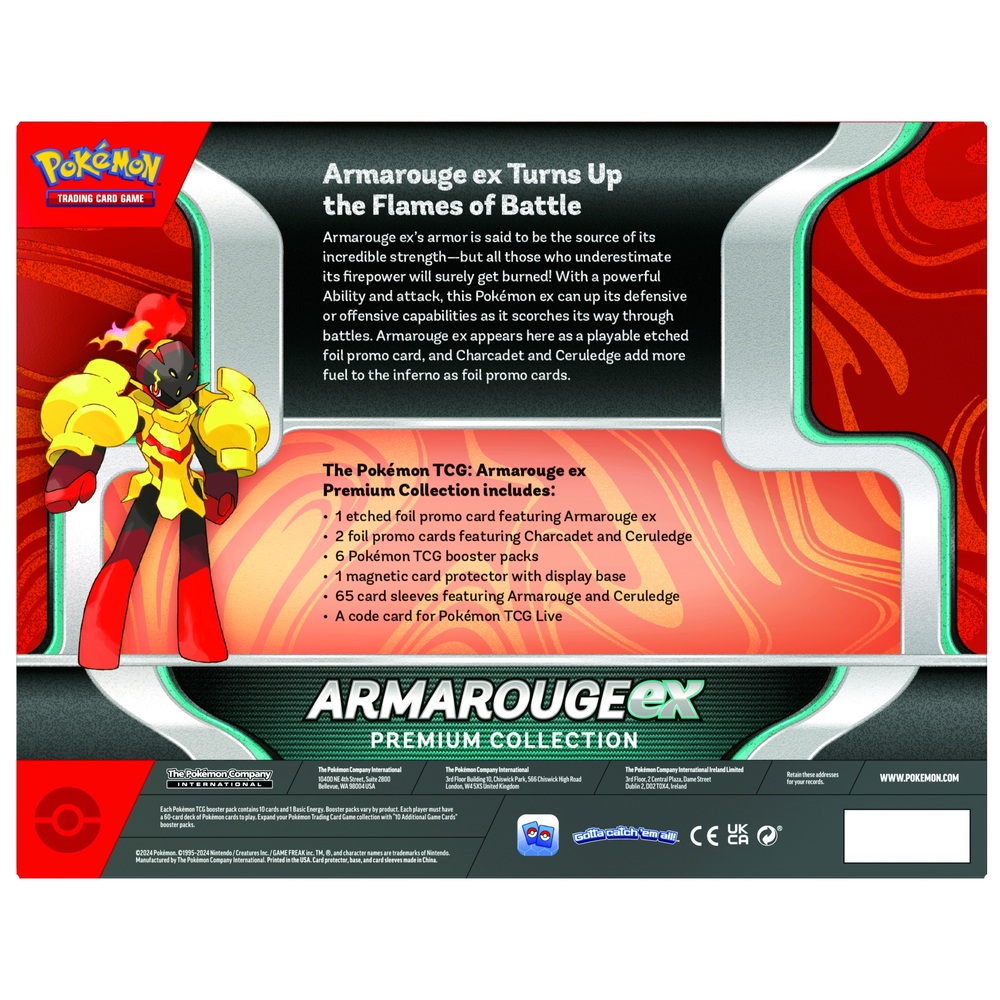 Pokémon-Sammelkartenspiel: Armarouge ex Premium-Kollektion