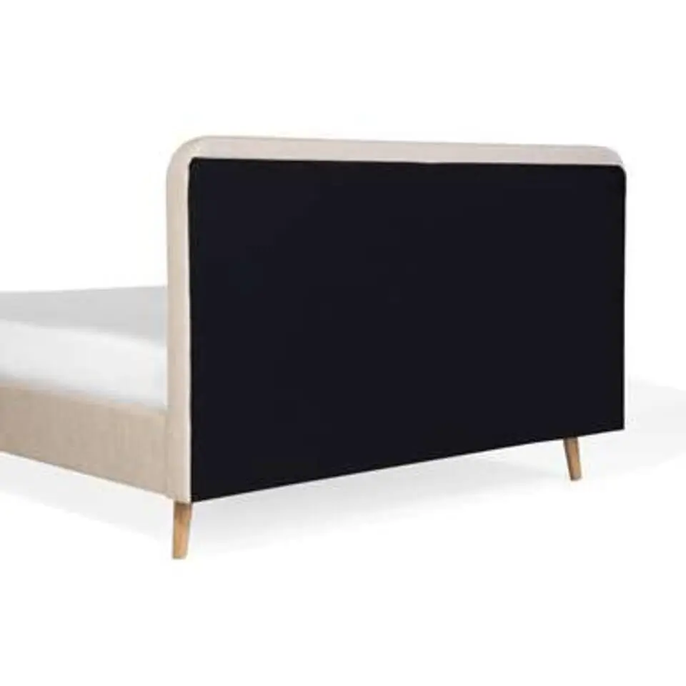 RENNES - Tweepersoonsbed - Beige - 140 x 200 cm - Polyester