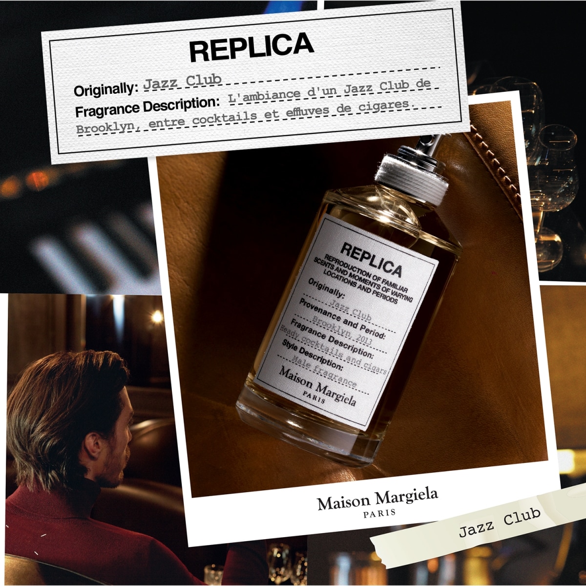 Maison Margiela REPLICA Jazz Club Eau de Toilette - Vaporisateur de Sac