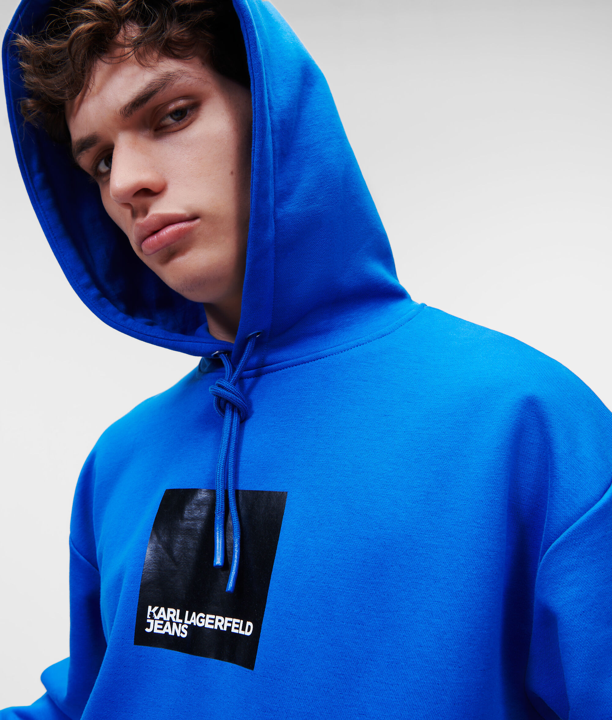 SWEAT À CAPUCHE AVEC LOGO KLJ