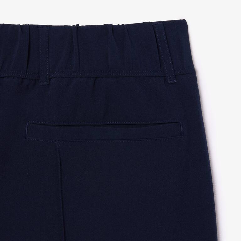 Pantalon Golf en tissu léger stretch regular fit Pantalons & Shorts - Bleu - Lacoste - Femme