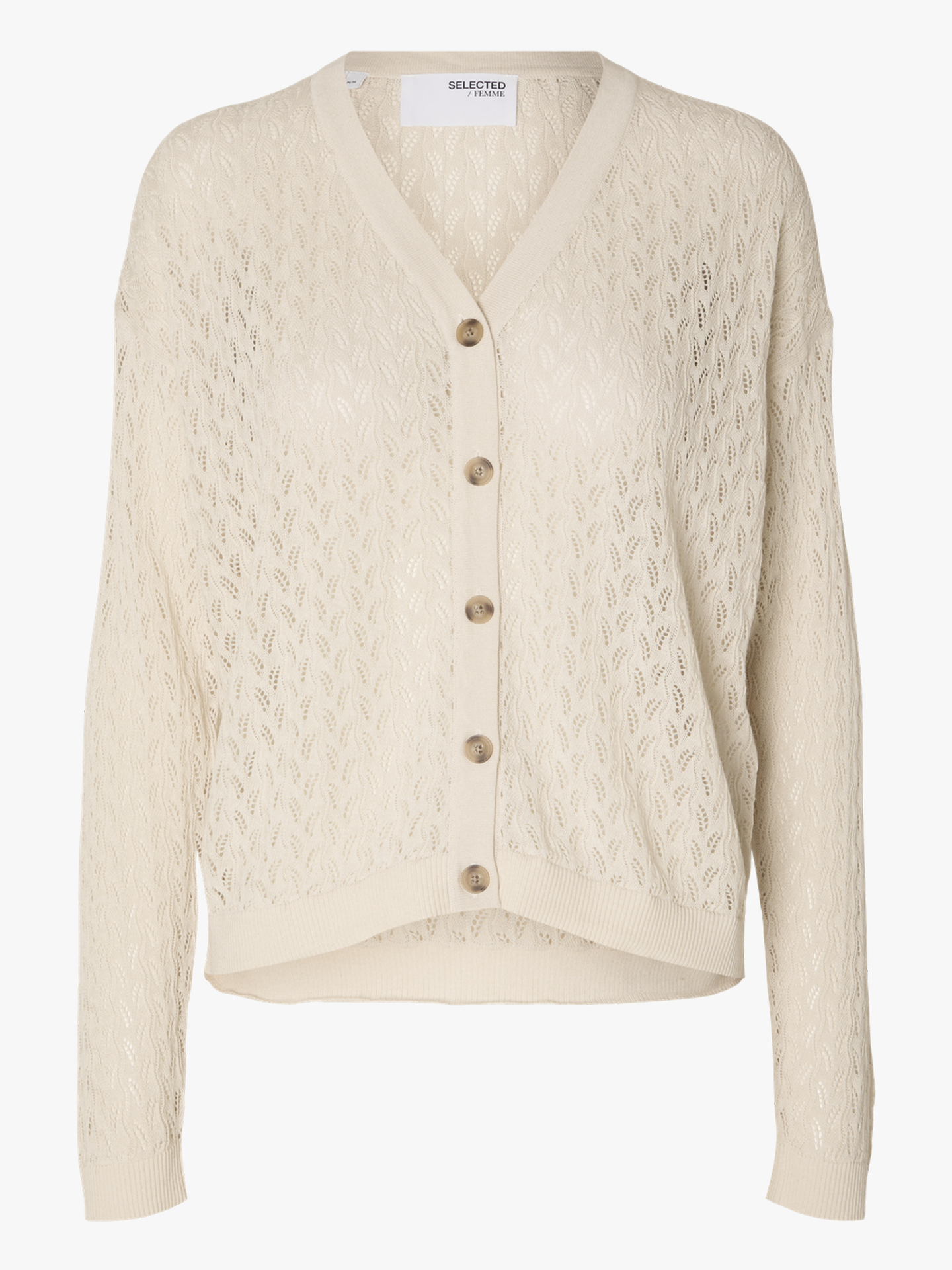 Agny Long Sleeve Knit Cardigan