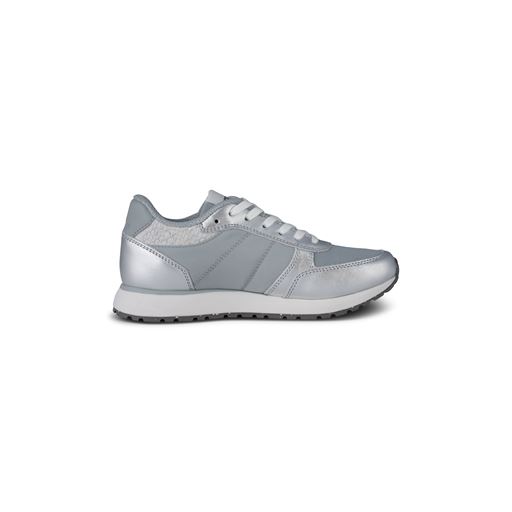 Woden Ronja Metallic Sneakers, Silver, 42