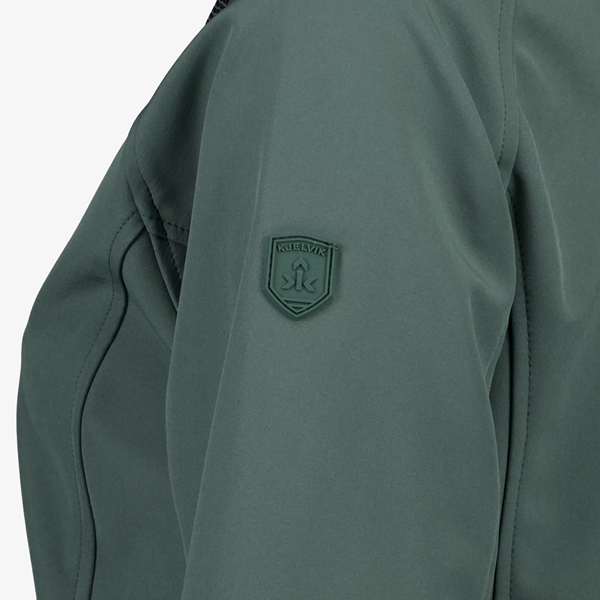 Kjelvik dames softshell parka groen