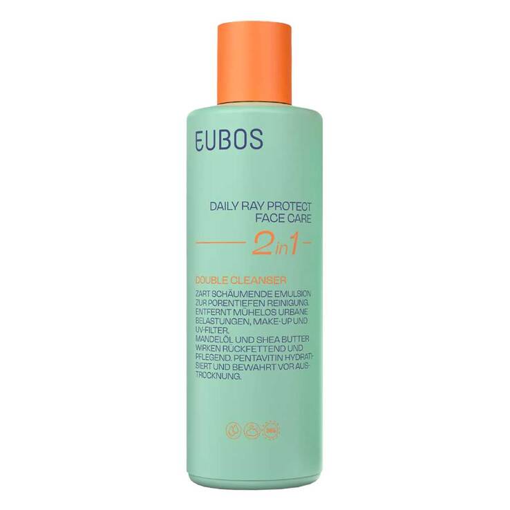 Eubos Daily Ray Protect Face Care double Cleanser, 200 ml